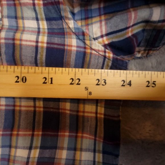 Mambo Australia Mens Shirt Western Pearl Snap Long Sleeve Pockets Plaid Multi XL - Picture 3 of 13